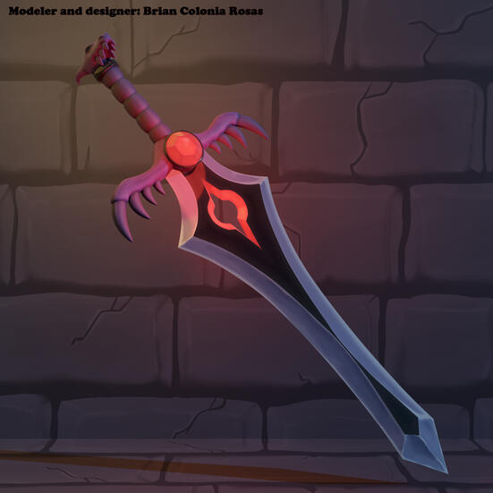 Draconic Sword - Blender